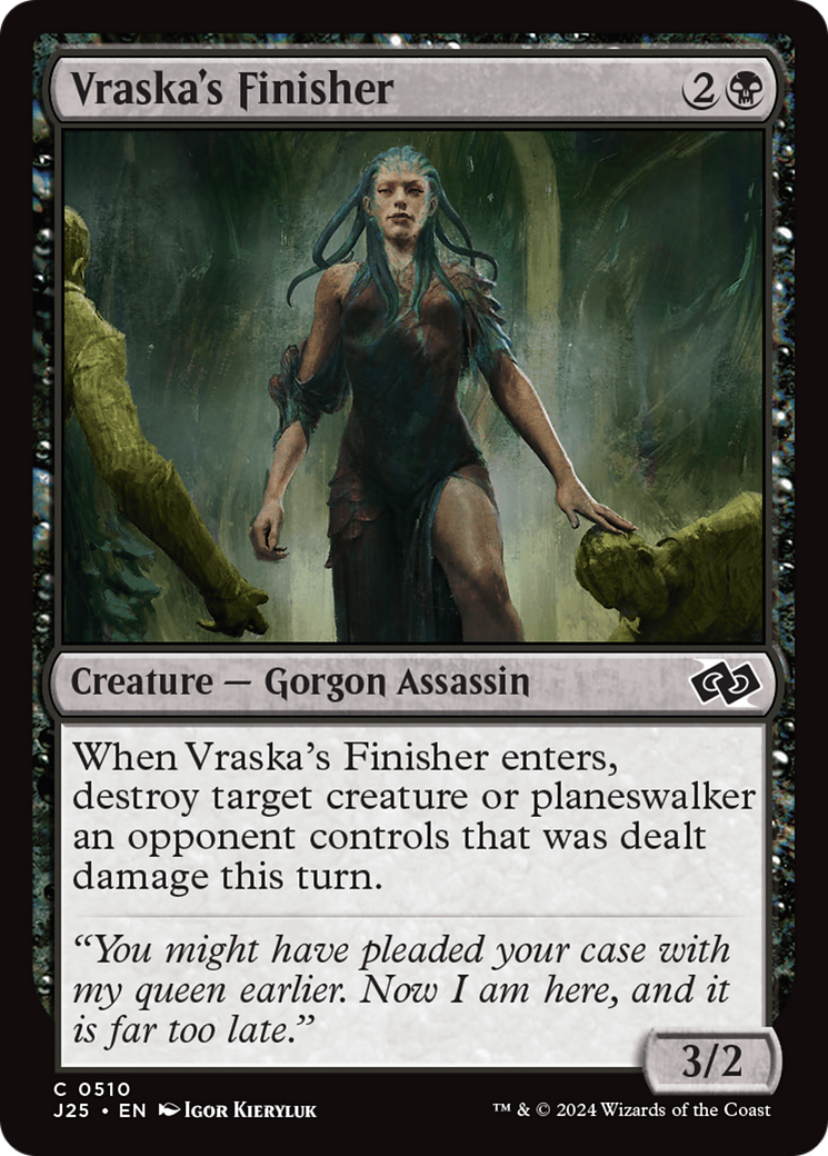 {C} Vraska's Finisher [Foundations Jumpstart][J25 510]