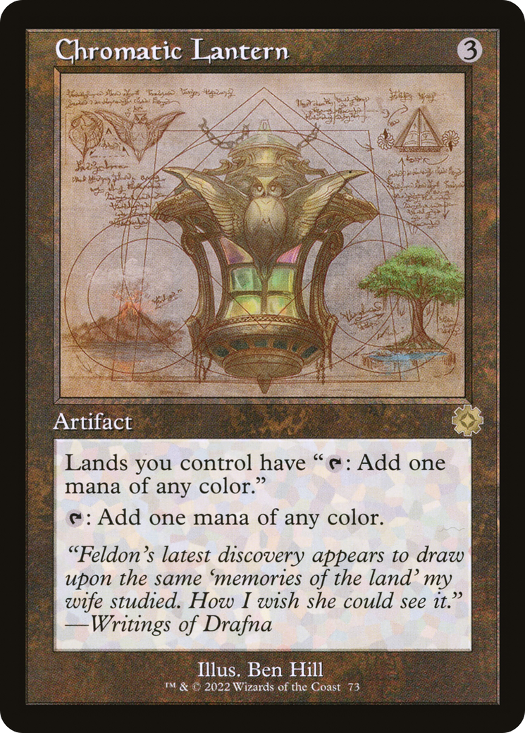{R} Chromatic Lantern (Retro Schematic) [The Brothers' War Retro Artifacts][BRR 073]