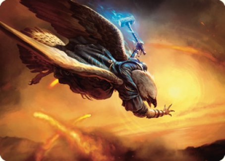 {A} Battlewing Mystic Art Card [Dominaria United Art Series][ADMU 014]