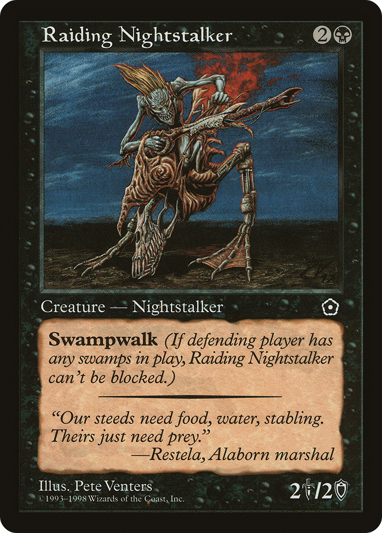 {C} Raiding Nightstalker [Portal Second Age][PO2 084] - Misty Mountain Games