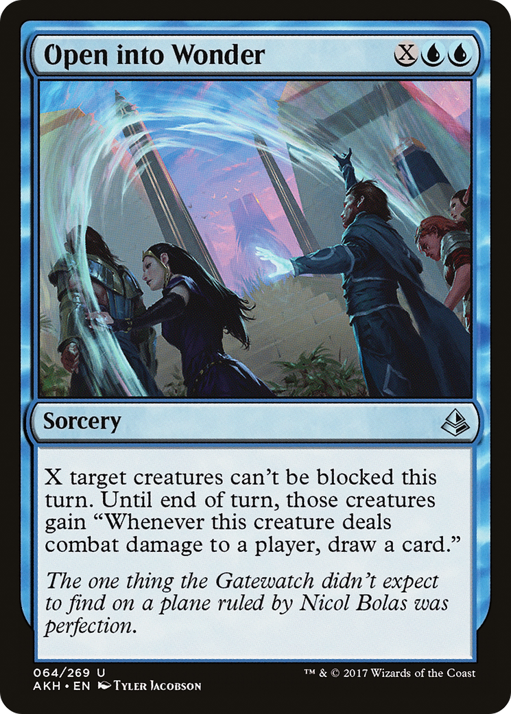 {C} Open into Wonder [Amonkhet][AKH 064]