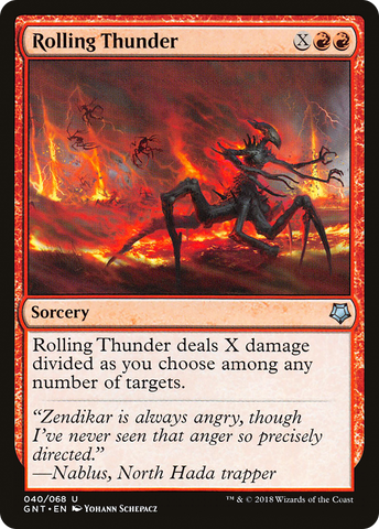 {C} Rolling Thunder [Game Night 2018][GNT 040]