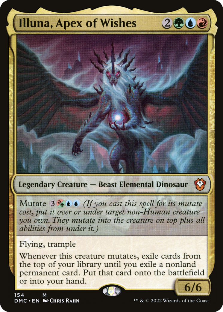 {R} Illuna, Apex of Wishes [Dominaria United Commander][DMC 154]
