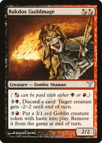 {C} Rakdos Guildmage [Dissension][DIS 145]