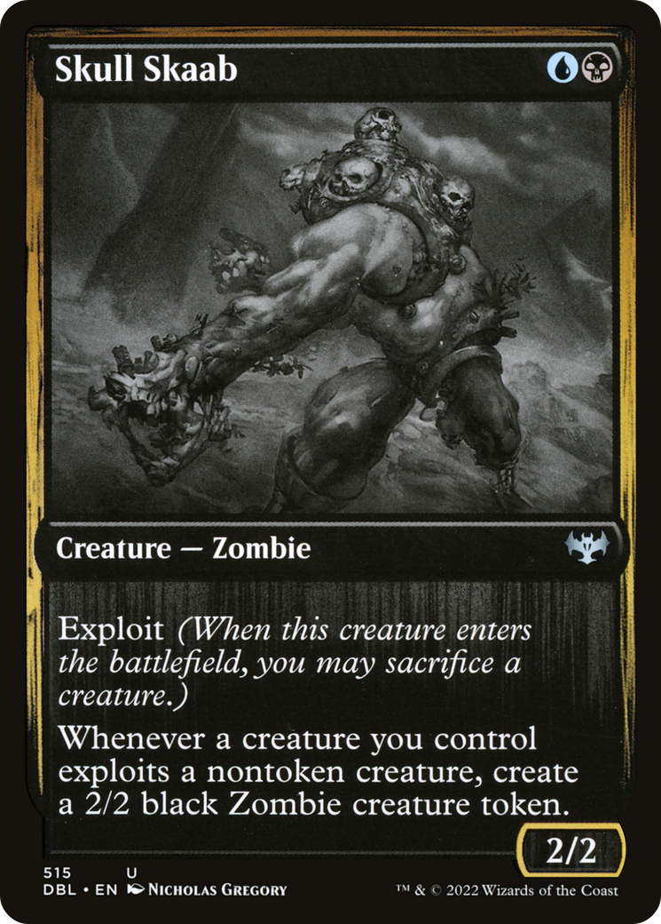 {C} Skull Skaab [Innistrad: Double Feature][DBL 515]