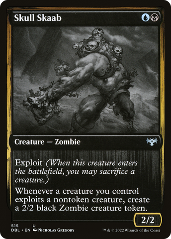 {C} Skull Skaab [Innistrad: Double Feature][DBL 515]