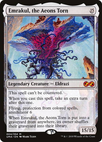 {R} Emrakul, the Aeons Torn [Ultimate Masters][UMA 004]