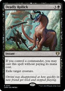 {R} Deadly Rollick [Commander Masters][CMM 147]