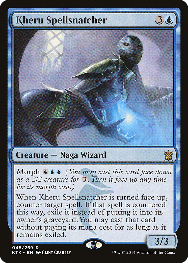 {R} Kheru Spellsnatcher [Khans of Tarkir][KTK 045] - Misty Mountain Games