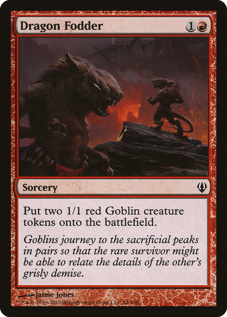{C} Dragon Fodder [Archenemy][ARC 034]