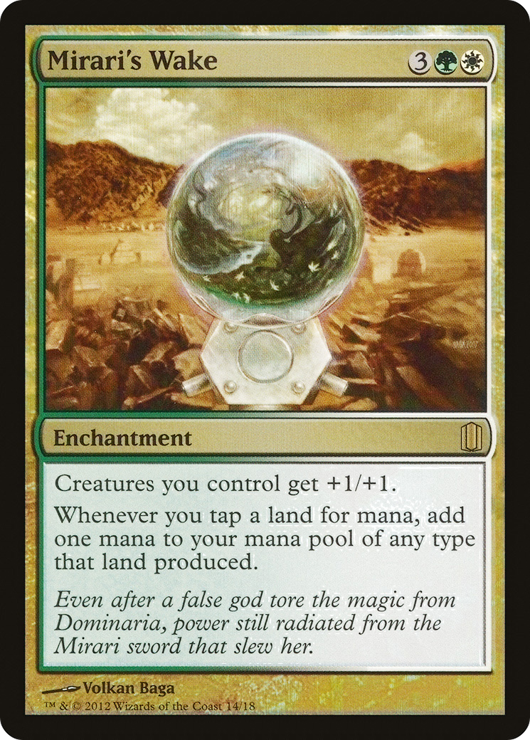 {R} Mirari's Wake [Commander's Arsenal][CM1 014]