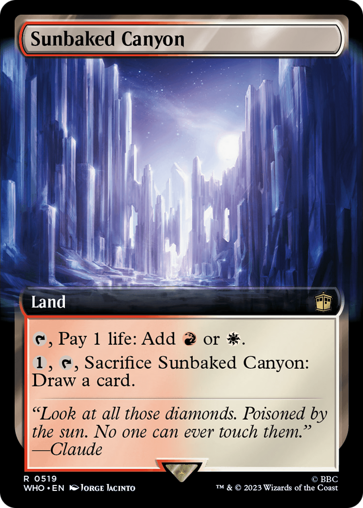 {R} Sunbaked Canyon (Extended Art) [Doctor Who][WHO 519]