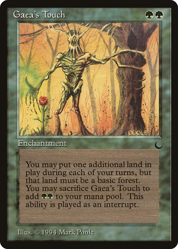 {C} Gaea's Touch [The Dark][DRK 077]