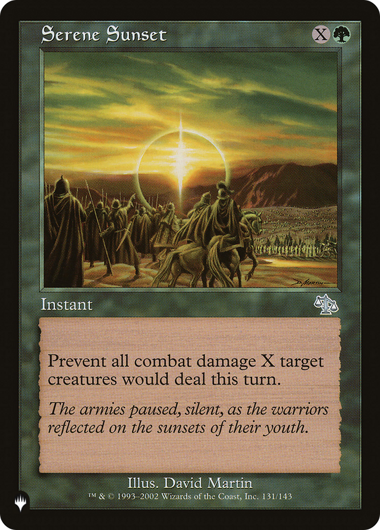 Serene Sunset [LIST JUD-131]