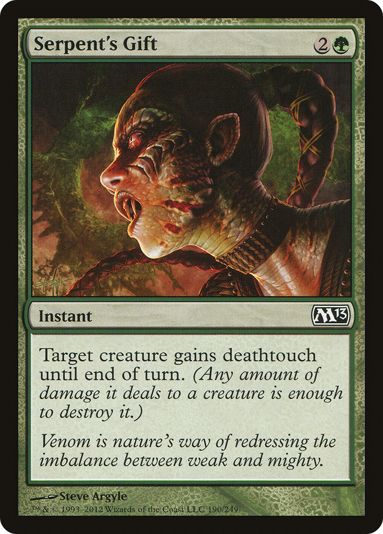 {C} Serpent's Gift [Magic 2013][M13 190]