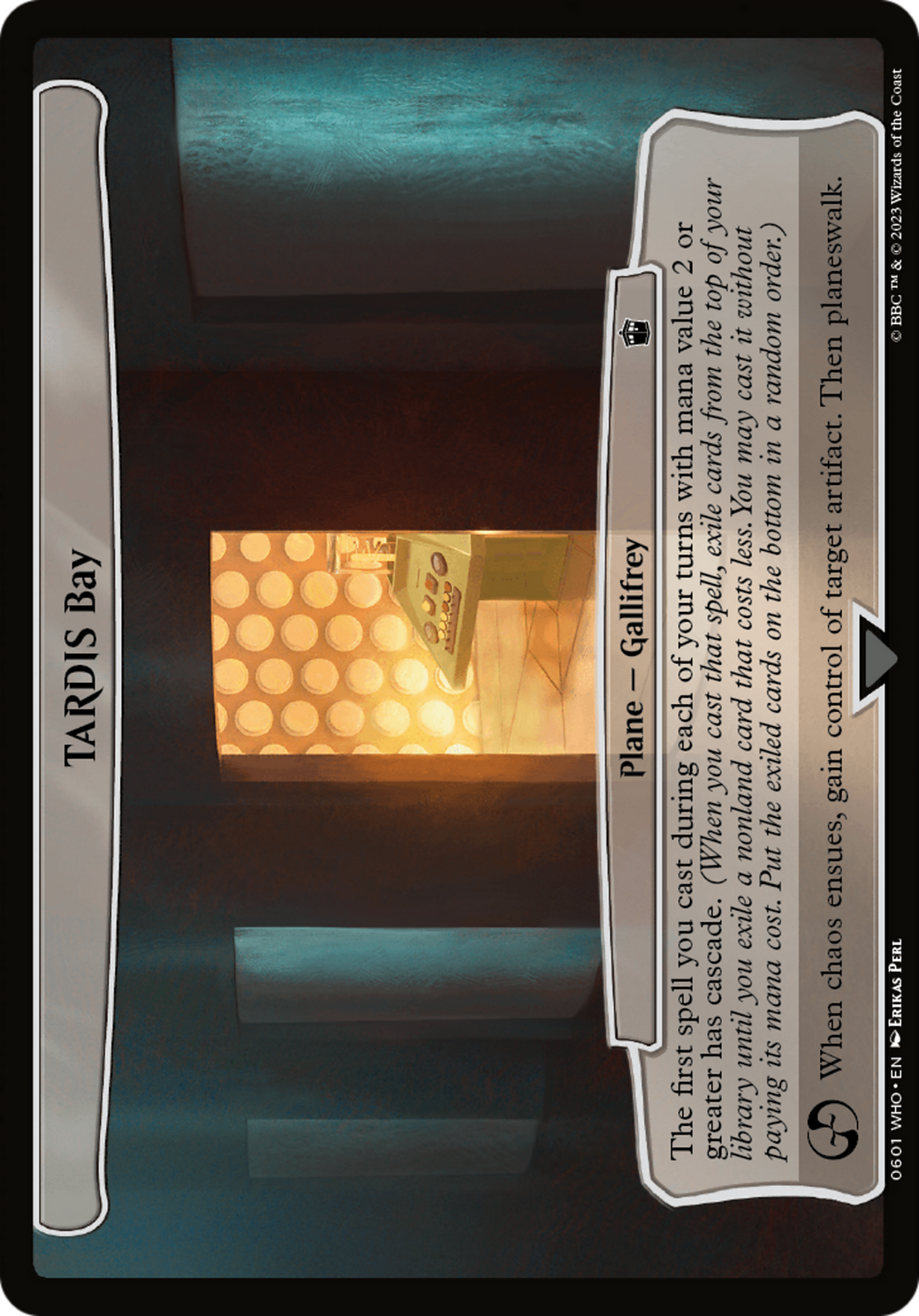 {O} TARDIS Bay [Doctor Who][OVR WHO 601]
