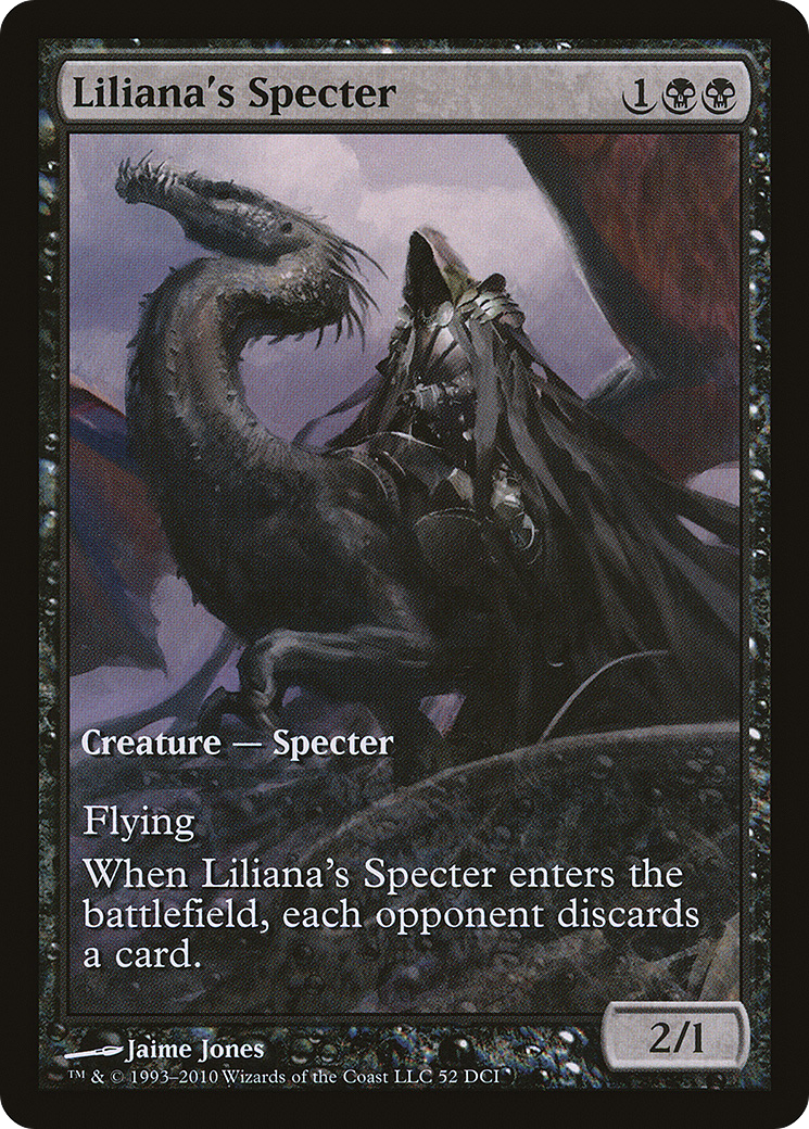 {C} Liliana's Specter (Extended Art) [Magic 2011 Promos][PA M11 104]