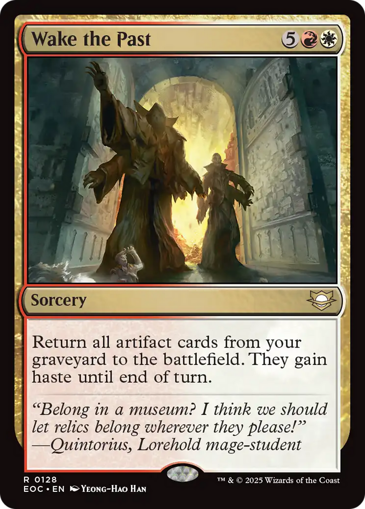 {@@ EOC R} Wake the Past [Edge of Eternities Commander][EOC 128]