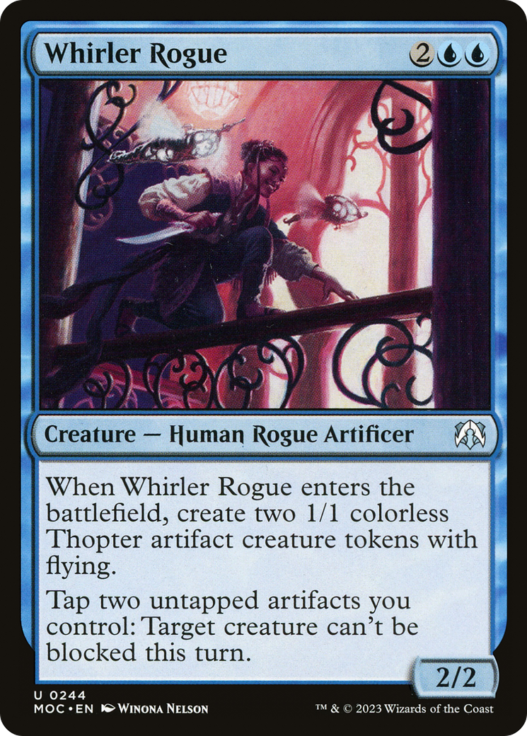 {C} Whirler Rogue [March of the Machine Commander][MOC 244]