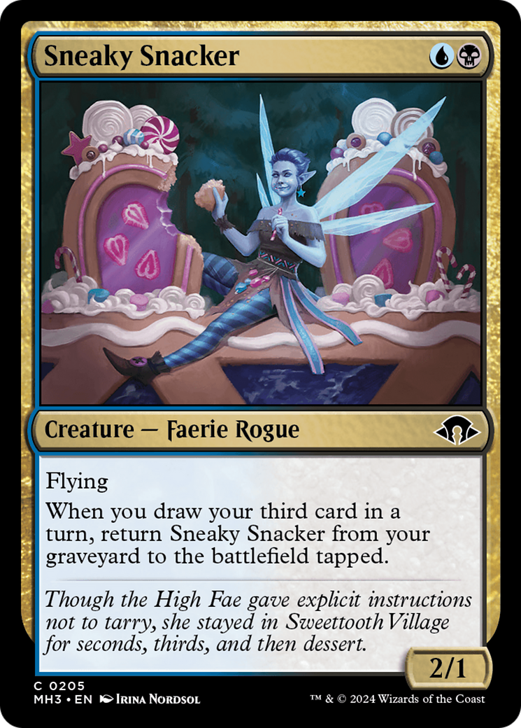 {C} Sneaky Snacker [Modern Horizons 3][MH3 205]
