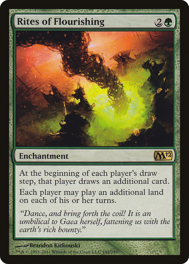 {R} Rites of Flourishing [Magic 2012][M12 192]