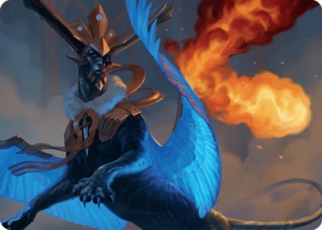 {A} Disdainful Stroke Art Card [Streets of New Capenna Art Series][ASNC 011]