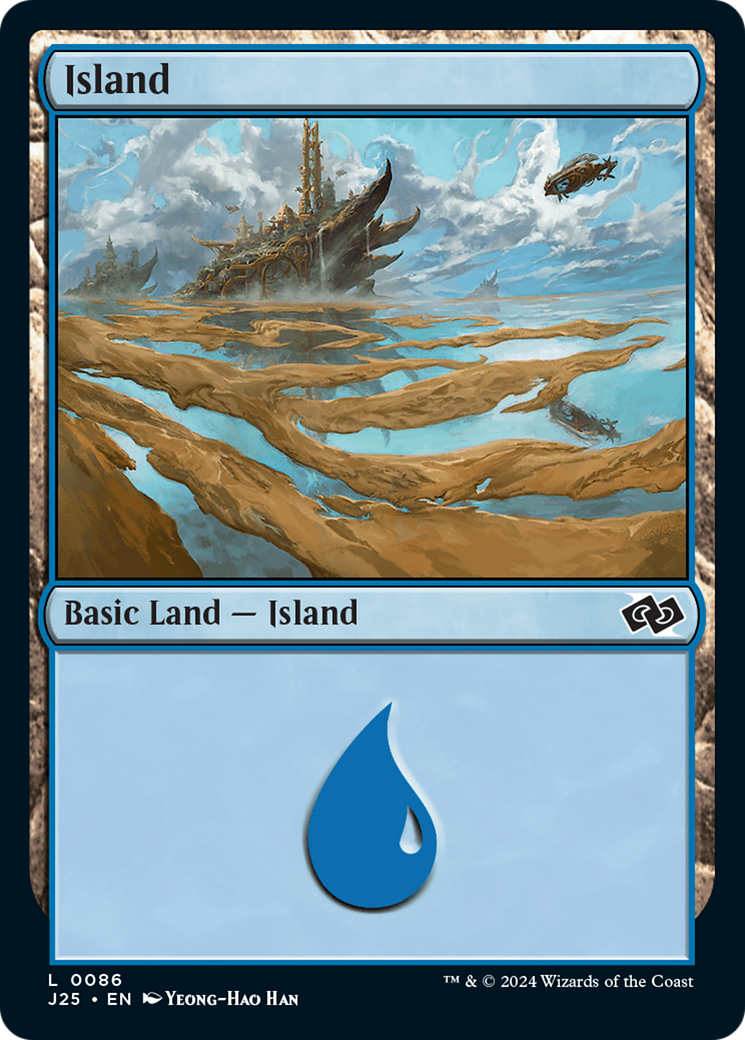 {B}[J25 086] Island (86) [Foundations Jumpstart]