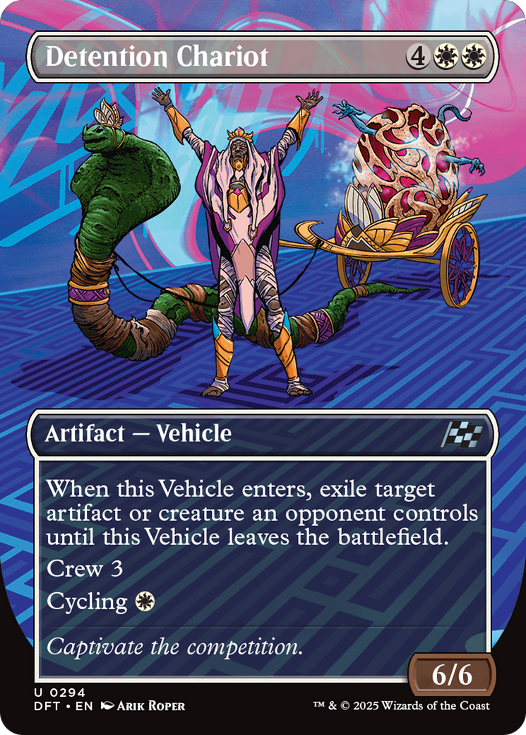 {@C} Detention Chariot (Borderless) [Aetherdrift][DFT 294]