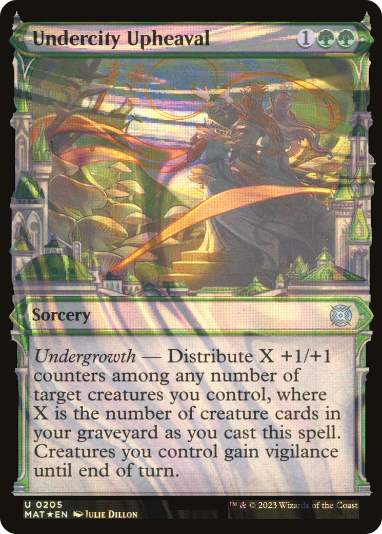 {C} Undercity Upheaval (Showcase Halo Foil) [March of the Machine: The Aftermath][MAT 205]