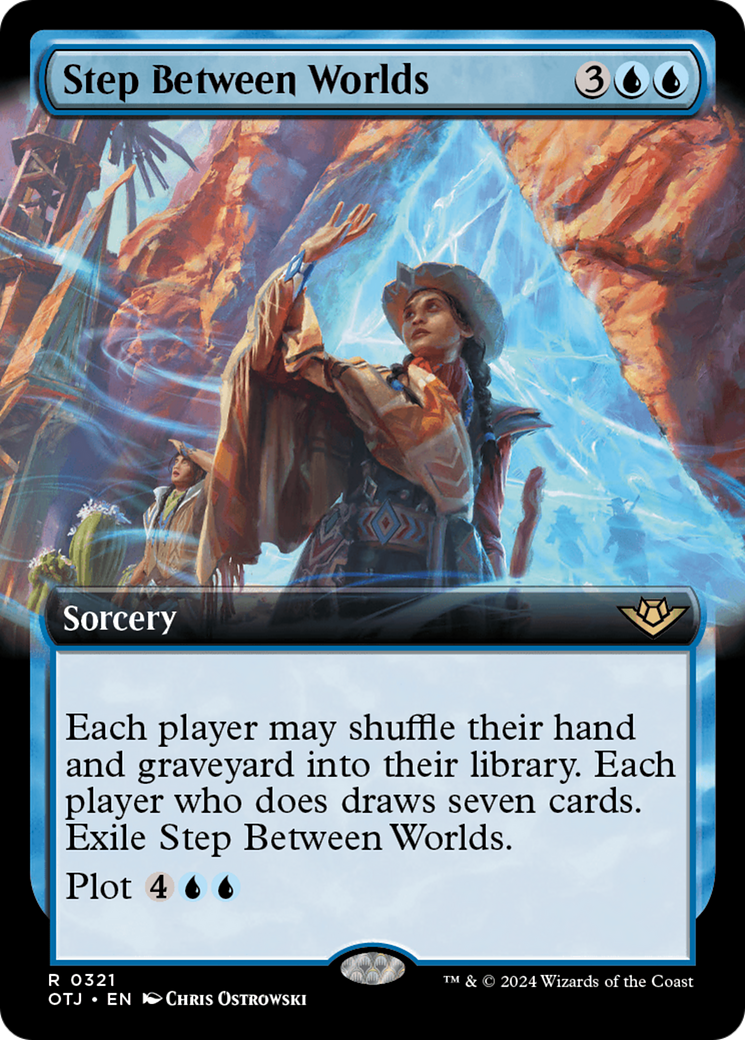 {@R} Step Between Worlds (Extended Art) [Outlaws of Thunder Junction][OTJ 321]