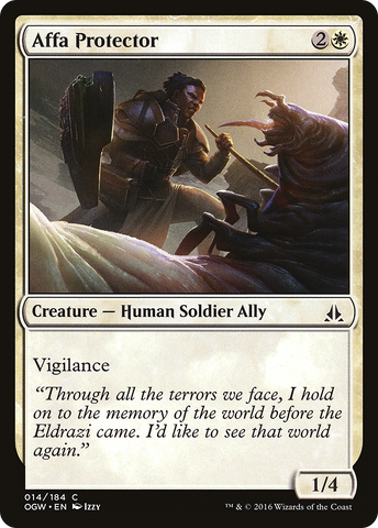 {C} Affa Protector [Oath of the Gatewatch][OGW 014]