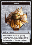 {T} Daretti, Scrap Savant Emblem [Commander 2016 Tokens][TC16 021]