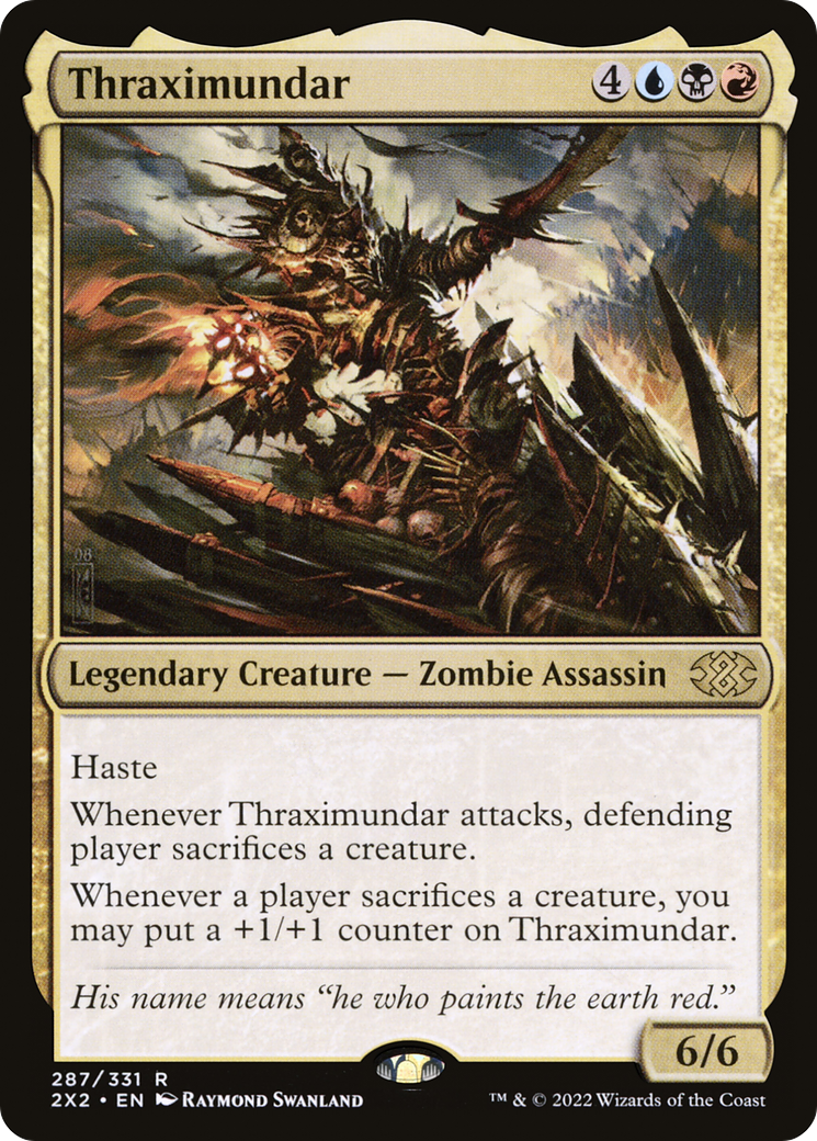 {R} Thraximundar [Double Masters 2022][2X2 287]