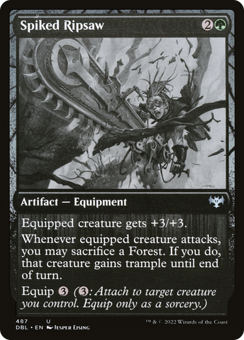 {C} Spiked Ripsaw [Innistrad: Double Feature][DBL 487]