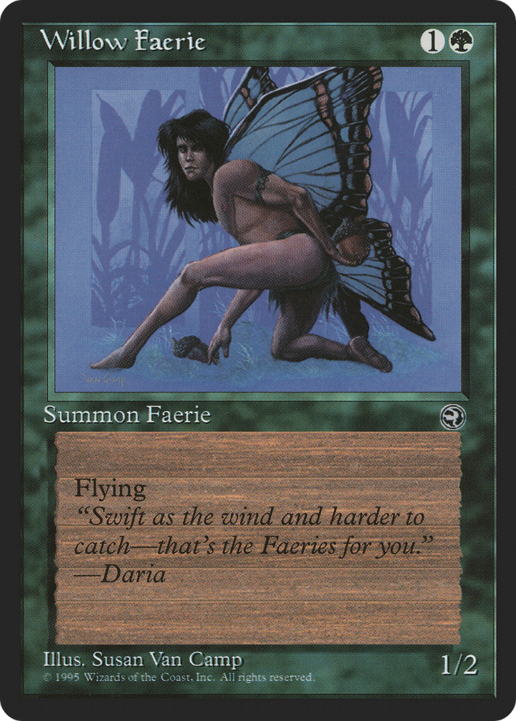 {C} Willow Faerie (Gulsen Flavor Text) [Homelands][HML 99B] - Misty Mountain Games