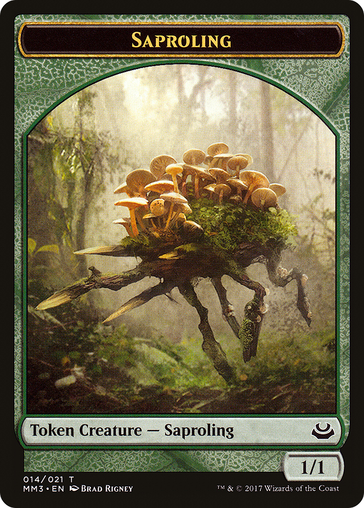 {T} Saproling Token [Modern Masters 2017 Tokens][TMM3 014]