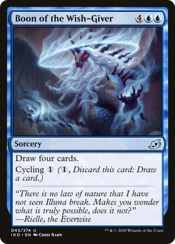 {C} Boon of the Wish-Giver [Ikoria: Lair of Behemoths][IKO 043]