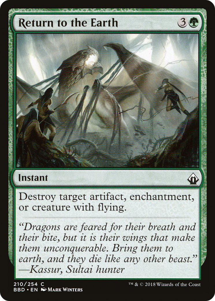 {C} Return to the Earth [Battlebond][BBD 210] - Misty Mountain Games