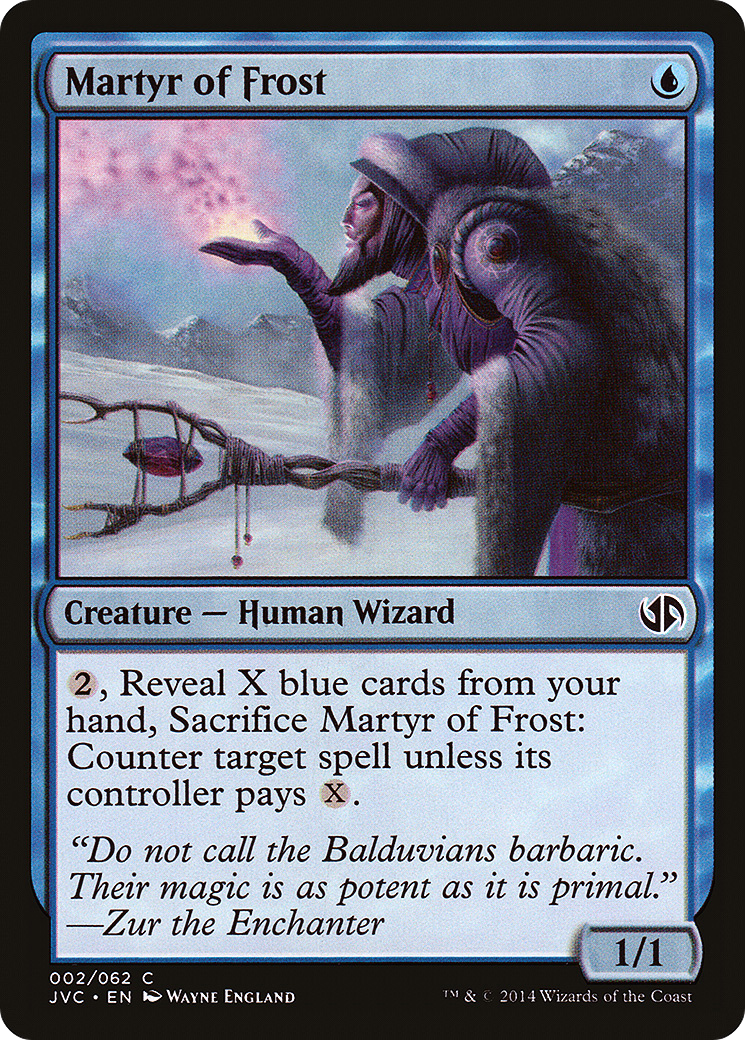 {C} Martyr of Frost [Duel Decks Anthology][JVC 002]