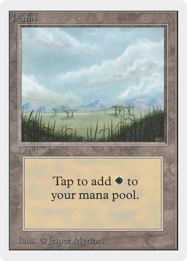 {B}[2ED 289] Plains (289) [Unlimited Edition]