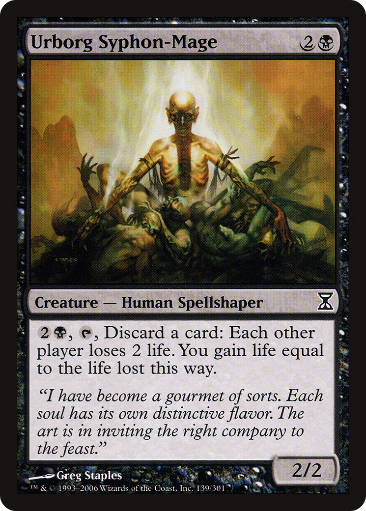 {C} Urborg Syphon-Mage [Time Spiral][TSP 139]