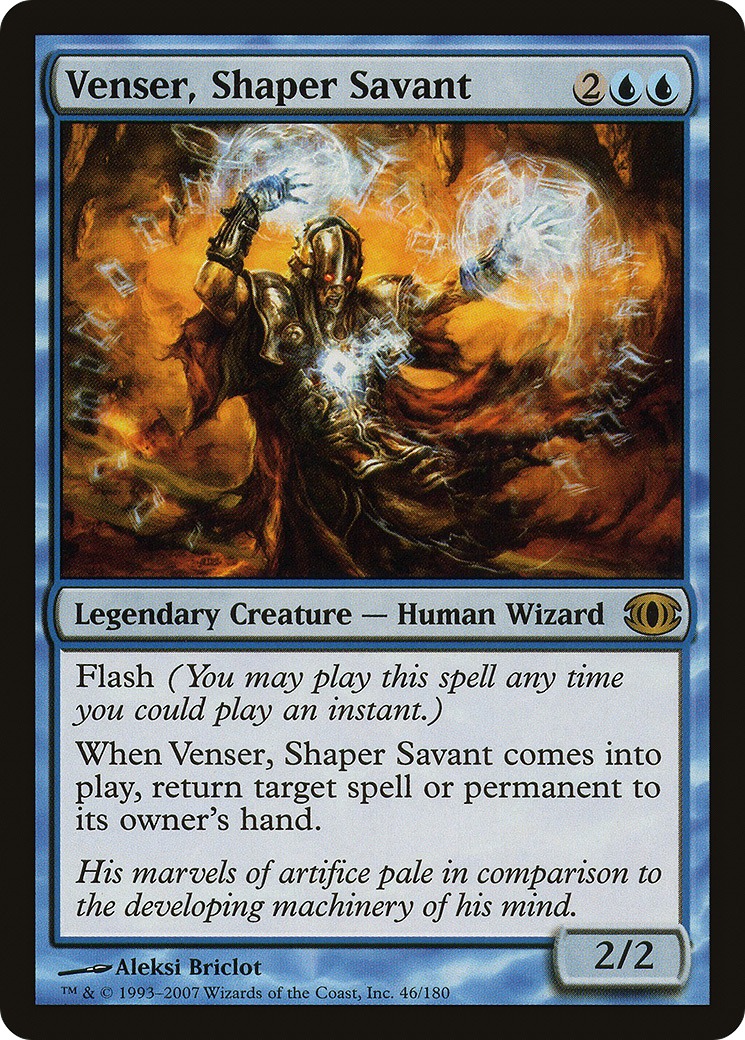 {R} Venser, Shaper Savant [Future Sight][FUT 046] - Misty Mountain Games