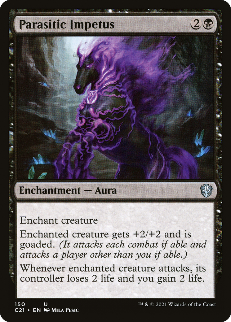 {C} Parasitic Impetus [Commander 2021][C21 150]