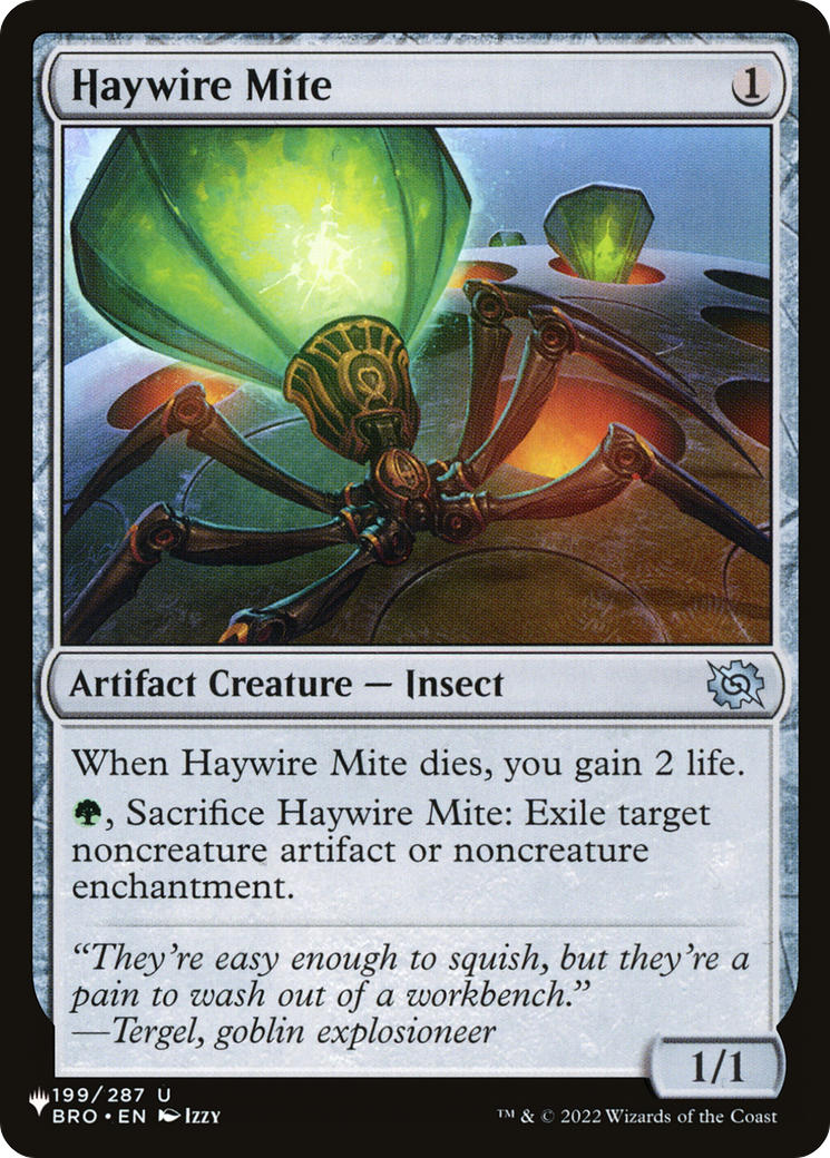{C} Haywire Mite [LIST BRO-199]