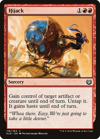 {C} Hijack [Kaladesh][KLD 118]