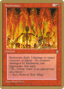 {C} Incinerate (Eric Tam) [Pro Tour Collector Set][GB PTC ET194]