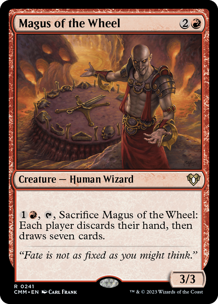 {R} Magus of the Wheel [Commander Masters][CMM 241]