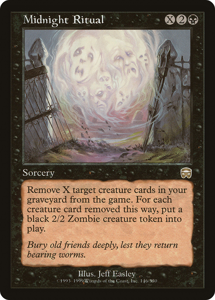 {R} Midnight Ritual [Mercadian Masques][MMQ 146]