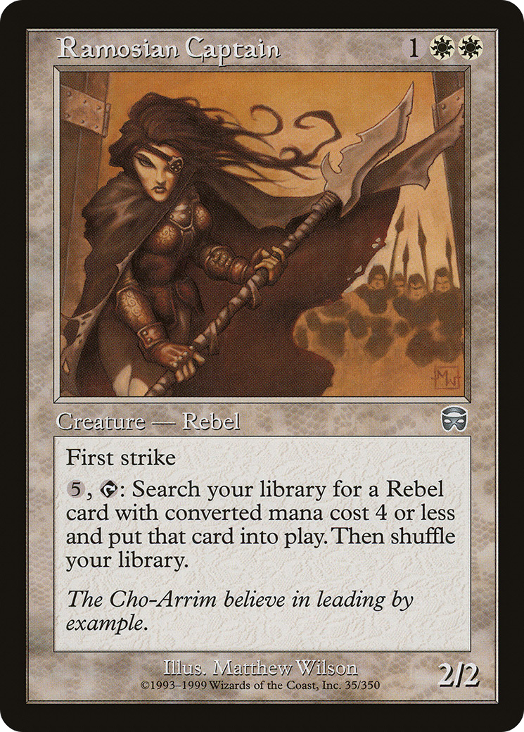 {C} Ramosian Captain [Mercadian Masques][MMQ 035] - Misty Mountain Games