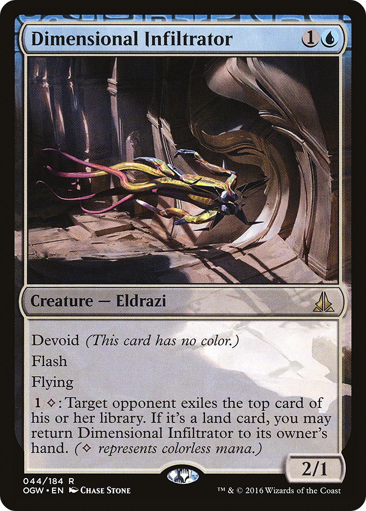 {R} Dimensional Infiltrator [Oath of the Gatewatch][OGW 044] - Misty Mountain Games